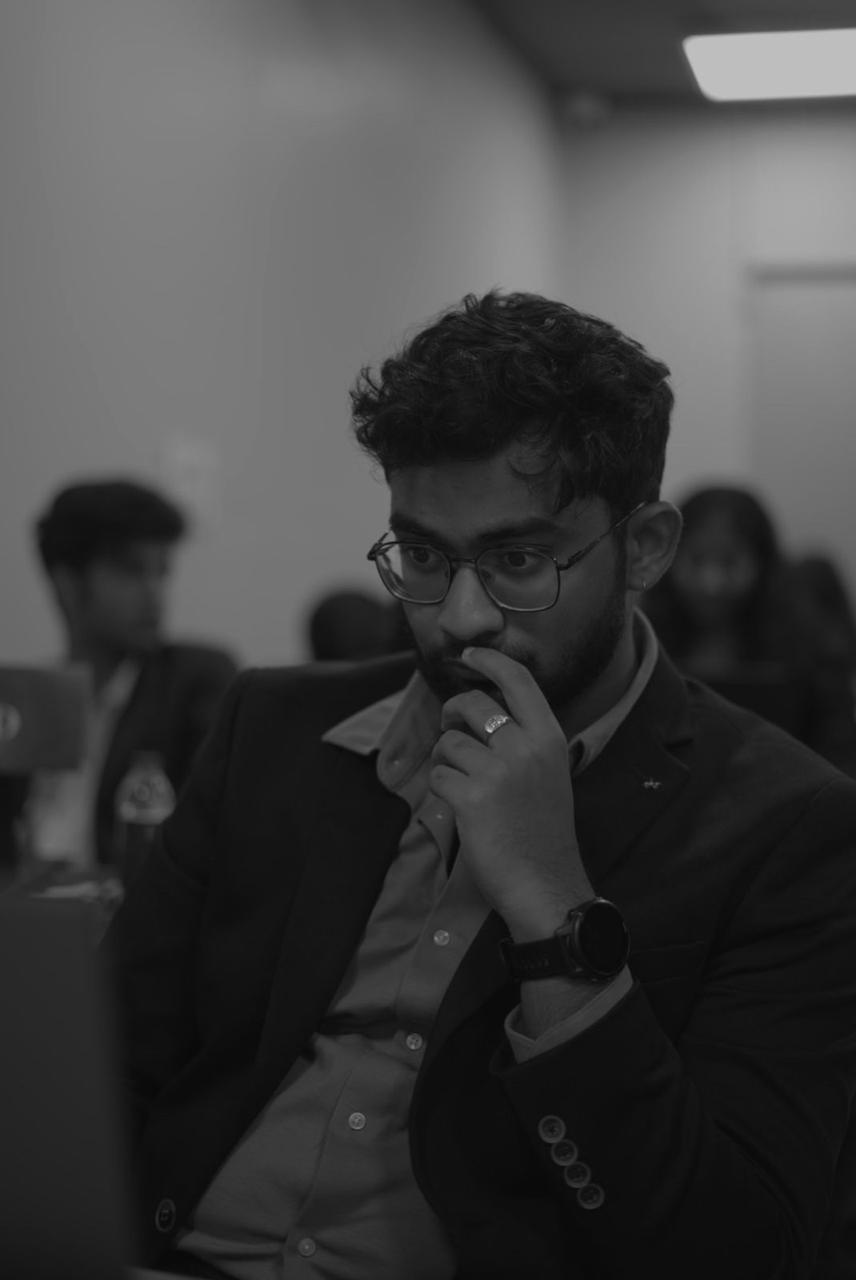 Suraj Veerubhotla - Vice Chair, DISEC